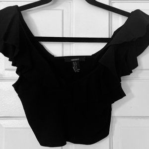 Black Crop Top